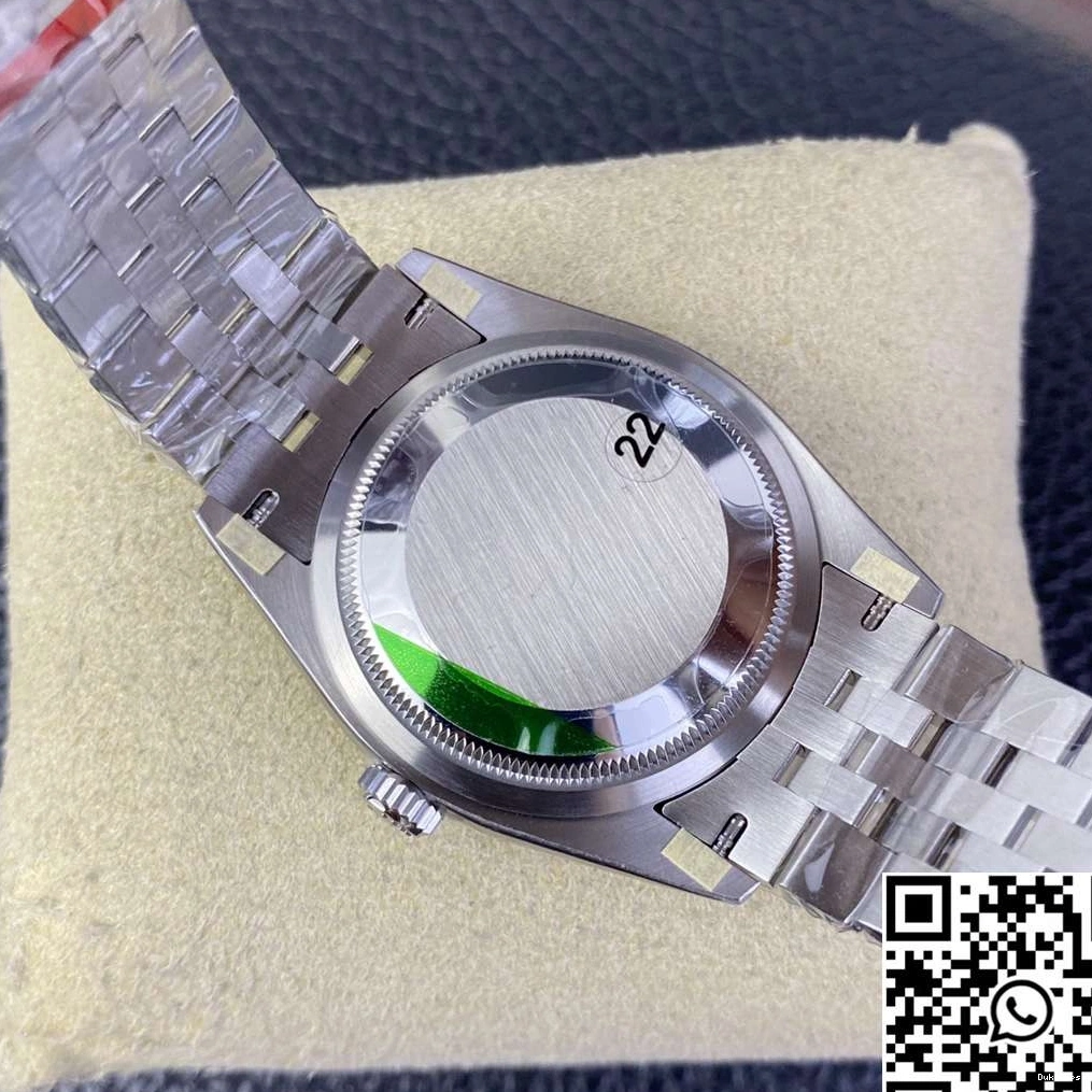 Blue M126234 Dial Diamond Rolex 36MM Steel Hourmarker Motif Factory Clean Stainless Datejust 1007
